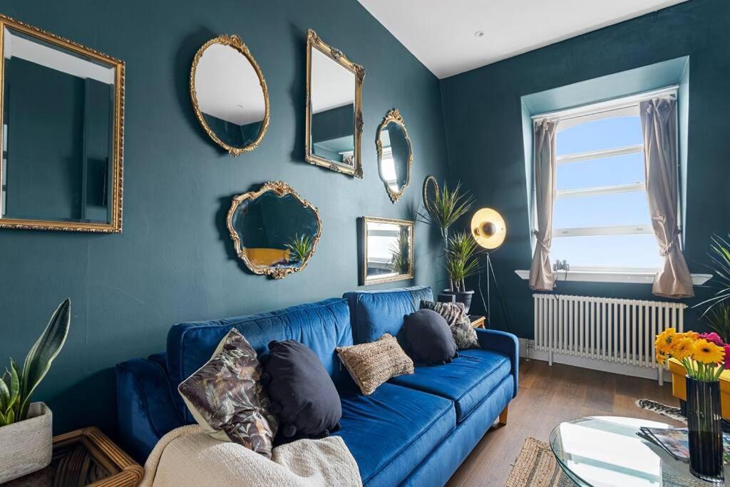 Modern 1 Bed Apartment, Sea Views, Free Parking, Wifi, Netflix تيغنماوث المظهر الخارجي الصورة